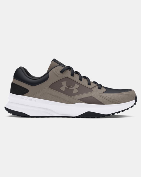 Men's UA Edge Leather Training Shoes in Brown image number 0